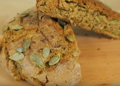 Prepariamo il fragrante pane all'amaranto a casa secondo la ricetta con una foto.