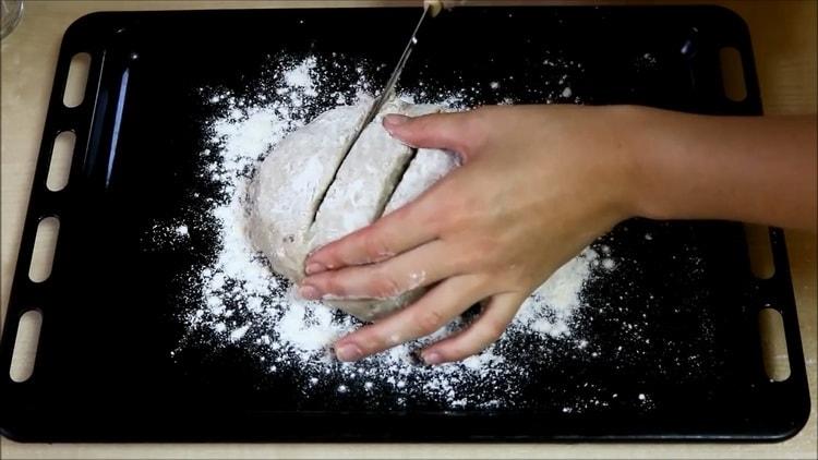 Per fare il pane, tagliare il pane