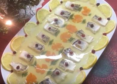 Cucinare un bellissimo e gustoso aspic di Zander: una ricetta passo-passo con foto e video.