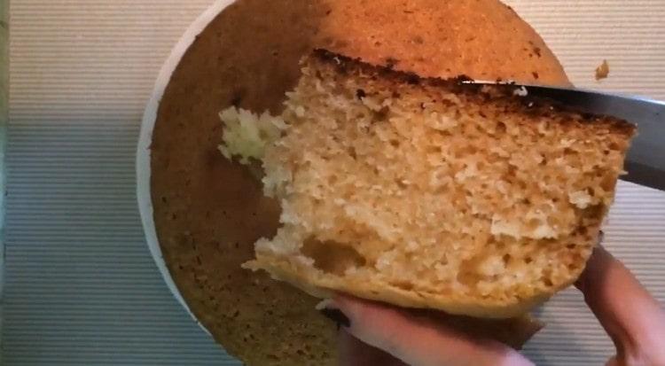 Un cupcake alla margarina risulta magnifico e piuttosto alto.