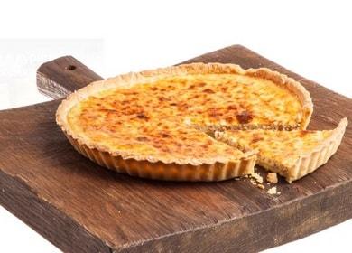 Quiche Loren - una torta francese insolitamente deliziosa