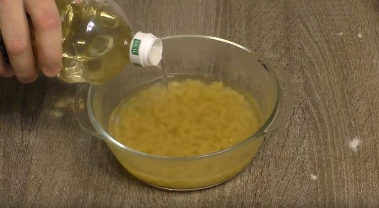 Aggiungi olio vegetale