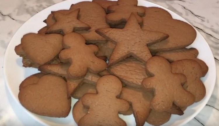 I biscotti sono gustosi e aromatici.