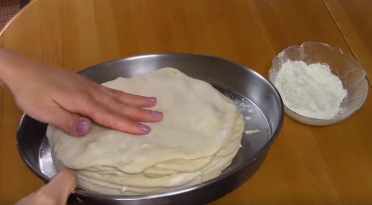 Dovremmo ottenere una tortilla abbastanza alta.