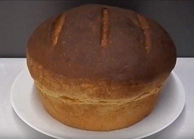 Delizioso pane di kefir fatto in casa - cuocere in forno