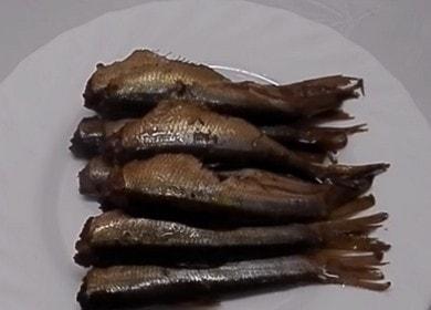 Spratti di capelin a casa - molto gustosi e non peggio che nel negozio