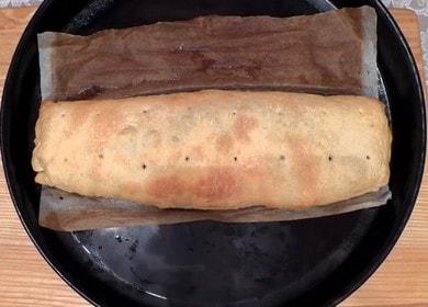 Strudel delizioso con ciliegie di pasta sfoglia - una ricetta molto semplice 🍒