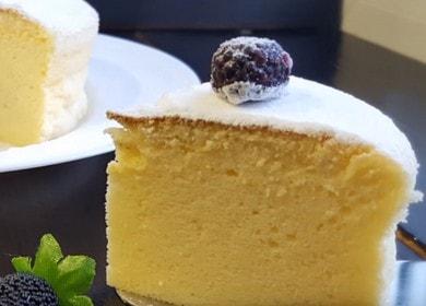 Cheesecake giapponese - una ricetta dettagliata per un delizioso dessert