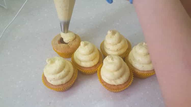 Ricetta passo dopo passo cupcakes alla banana con foto