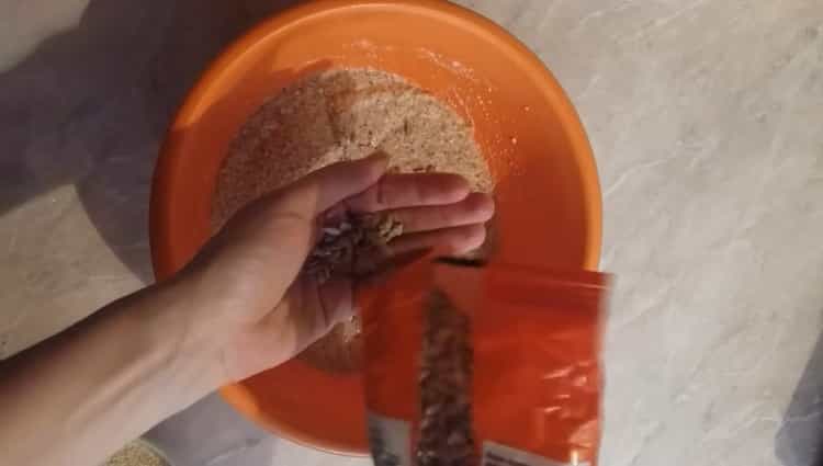 Per fare il pane senza lievito, aggiungi i semi