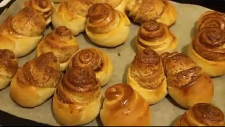 involtini di cannella a pasta lievitata