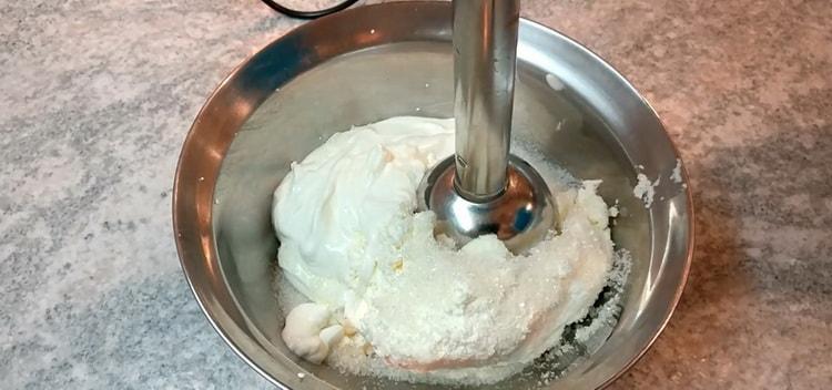 Per preparare le cheesecakes alla ricotta, prepara gli ingredienti