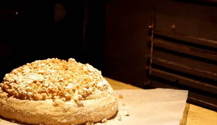 Per fare il pane di grano saraceno, preriscaldare il forno