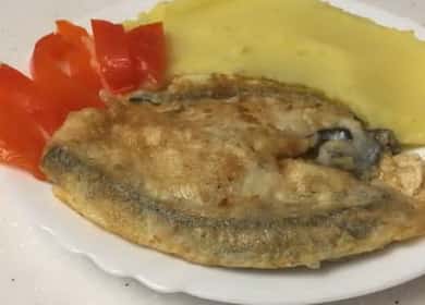 Come cucinare la bistecca di pesce gatto in una padella secondo una ricetta passo passo con foto