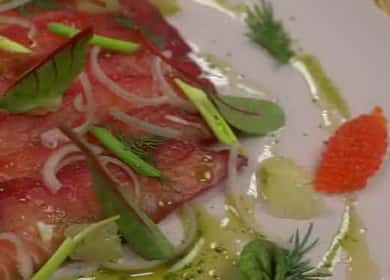 Carpaccio de salmó rosat: sorprèn als teus éssers estimats i amics