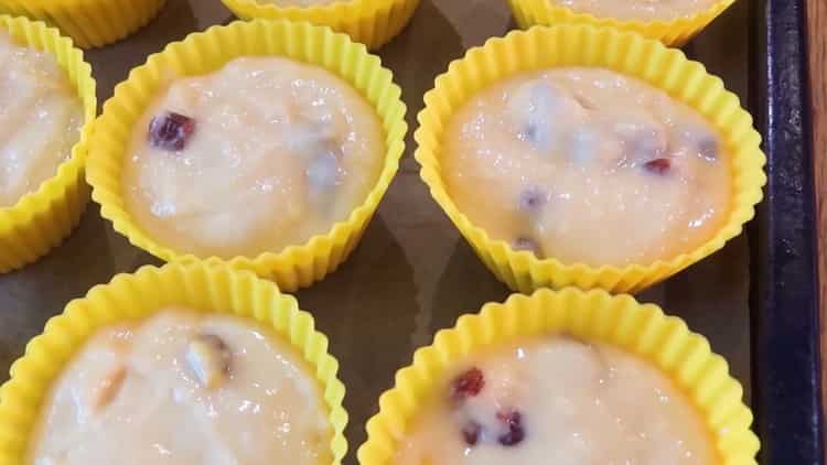 Per preparare un cupcake al kefir, compila il modulo