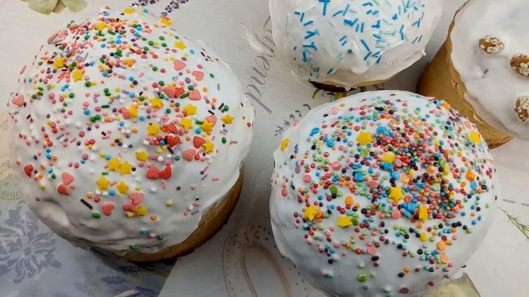 Torte pasquali su panna acida - ogni amante avrà successo