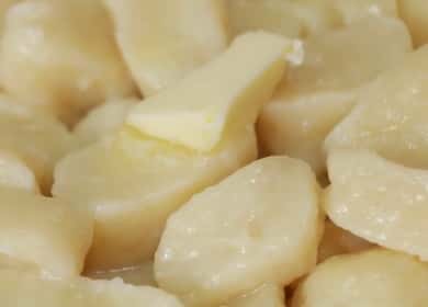 Gnocchi dolci deliziosi della cagliata pigra