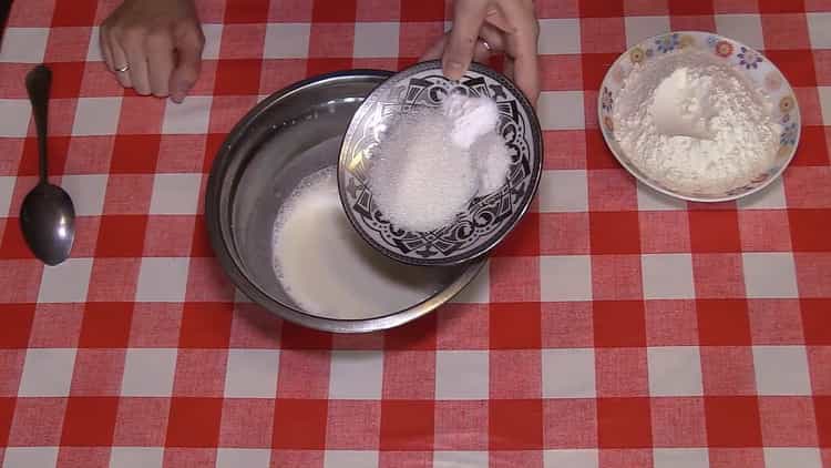 Per la preparazione di tortillas con patate, preparare il kefir