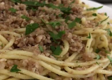 Ricetta classica di pasta navale 🍝