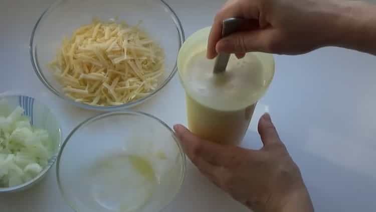 Per fare la pasta, prepara il ripieno