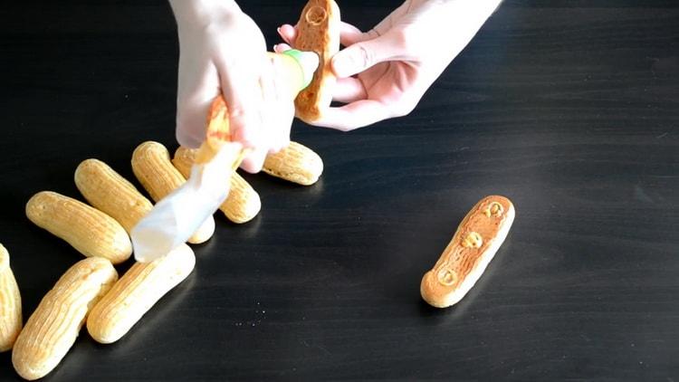 il ripieno per gli eclairs è pronto