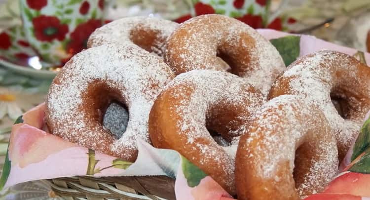 le ciambelle al latte sono pronte