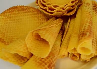 Pasta per involtini di cialde croccanti: semplice e gustosa