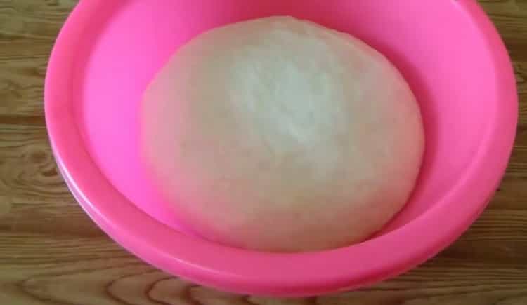 handa na ang kuwarta para sa pinirito na pie sa dry yeast