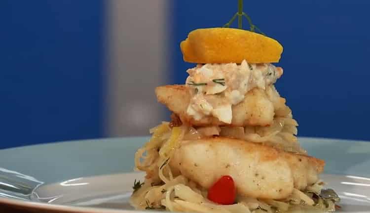 Merluzzo sotto la marinata ricetta graduale con foto