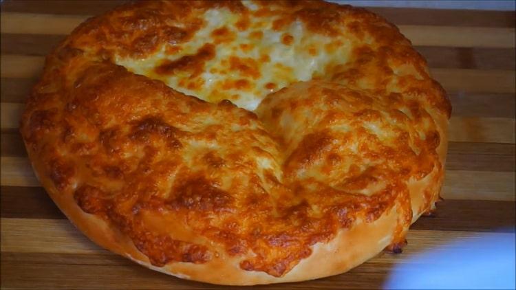 Khachapuri in georgiano secondo una ricetta passo passo con foto