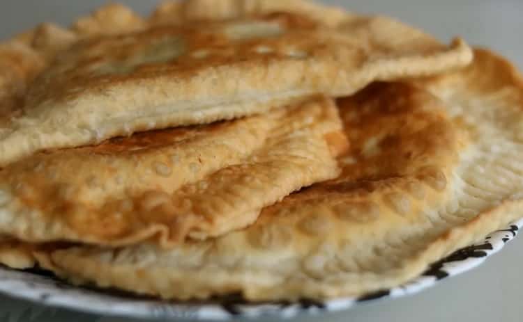 Pasticceria croccante per patè secondo una ricetta passo-passo con foto