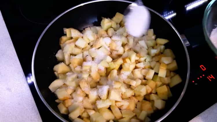 Spezzatino di mele per pasta sfoglia