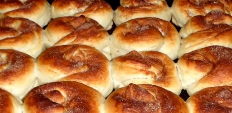 I nostri profumati panini al kefir in forno sono cotti per soli 15 minuti.