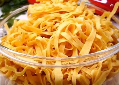 Deliziosi noodles fatti in casa - sempre una buona ricetta 🍜