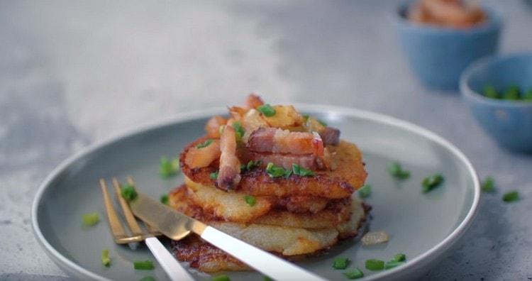 Come puoi vedere, questa ricetta ti consente di cucinare deliziose frittelle molto rapidamente.