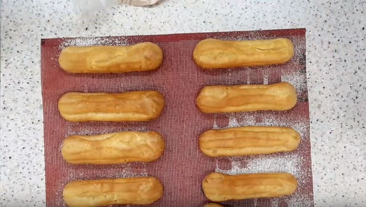 Gli eclair sono pronti.