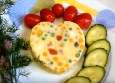 Come imparare a cucinare una deliziosa frittata in una doppia caldaia 🍳