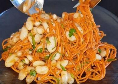 Come imparare a cucinare una deliziosa insalata con fagioli e carote coreane 🥗