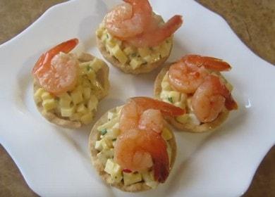 Deliziosi tortini con gamberi per la tavola delle vacanze 🦐