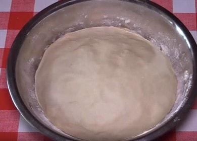 Prepariamo l'impasto di lievito su kefir, tenero come lanugine, secondo la ricetta con una foto.