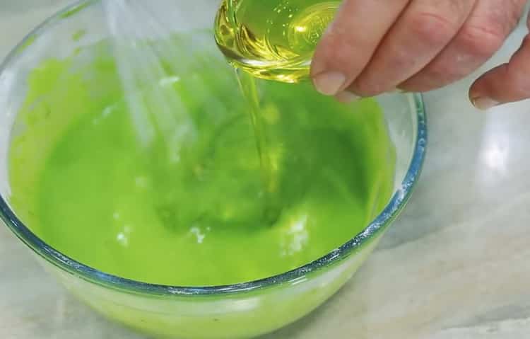 Per cucinare, aggiungi olio