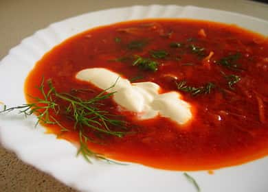 Come imparare a cucinare delizioso borsch con fagioli 🥣