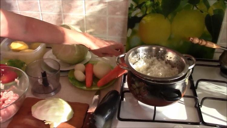 Cucinare un contorno per le polpette