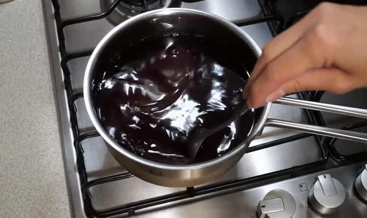 Dissolve gelatin upang gumawa ng halaya