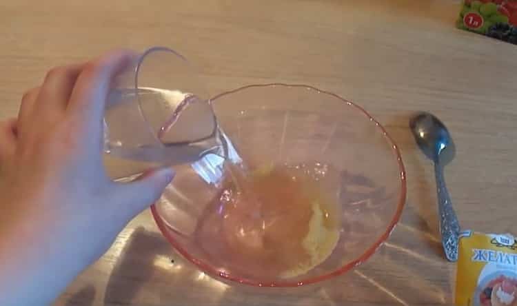 Produciamo gelatina dal succo con la gelatina