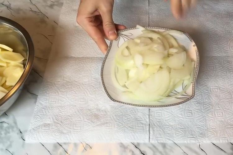 Per cucinare, prepara gli ingredienti