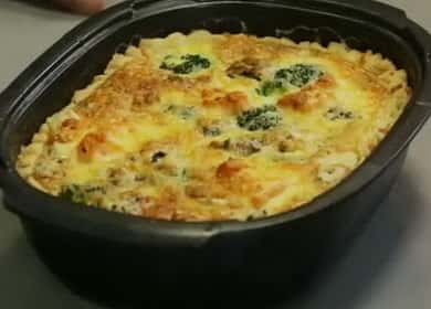 Quiche con salmone e broccoli ricetta graduale con foto