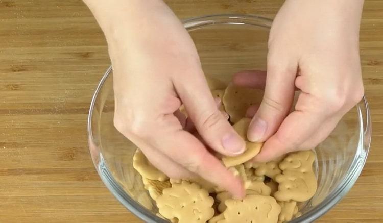 Per cucinare, prepara gli ingredienti