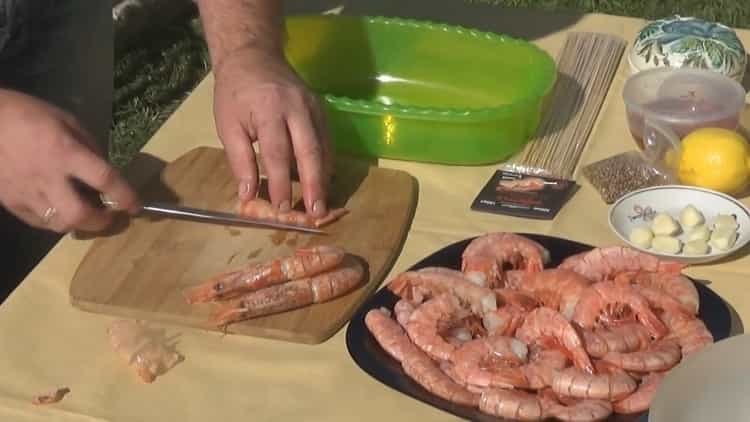 Cucinare i gamberi alla griglia